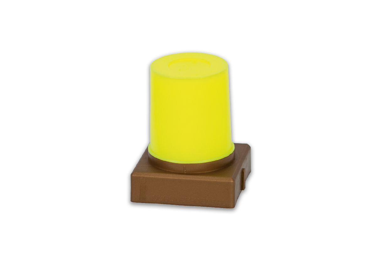 S-U-MODELLIERWACHS K+B, A-brilliant gelb