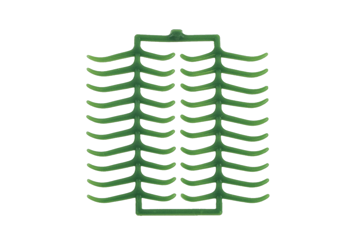 S-U-WACHSSCHABLONEN MK, Molarenklammer, 10 Tafeln, 200 Stück