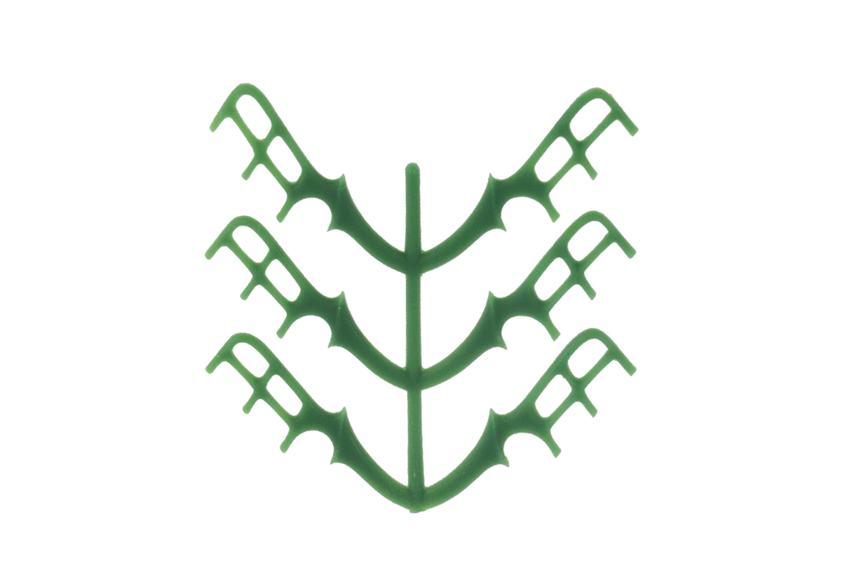S-U-WACHSSCHABLONEN UK-RB I, UK-Sublingualbügel, 10 Tafeln, 30 Stück