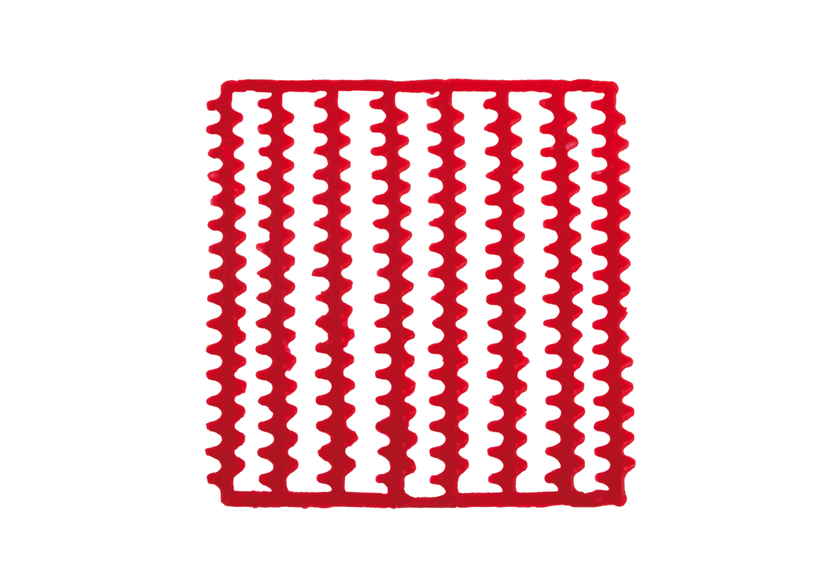 S-U-WACHSSCHABLONEN KR, Kammretention, 10 Tafeln, 80 Stück
