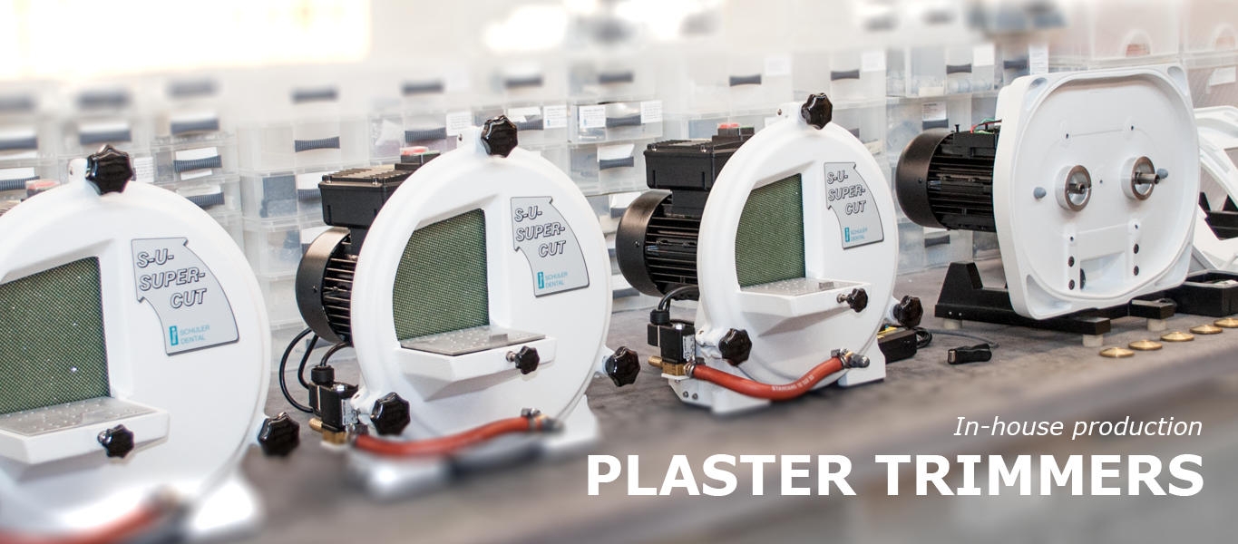Plaster trimmer by SCHULER DENTAL
