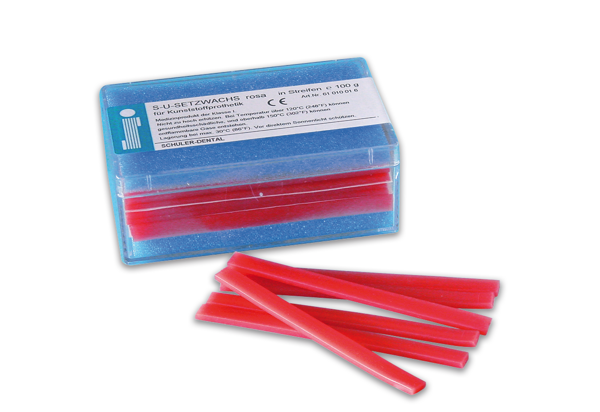 S-U-SETZWACHS zum Aufstellen von Zähnen