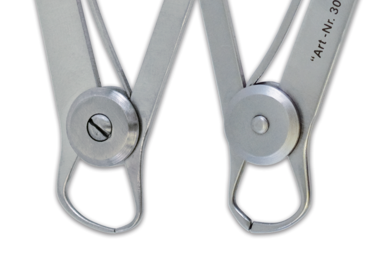 S-U-IWANSON Vergleich der Messspitzen Metall Wachs