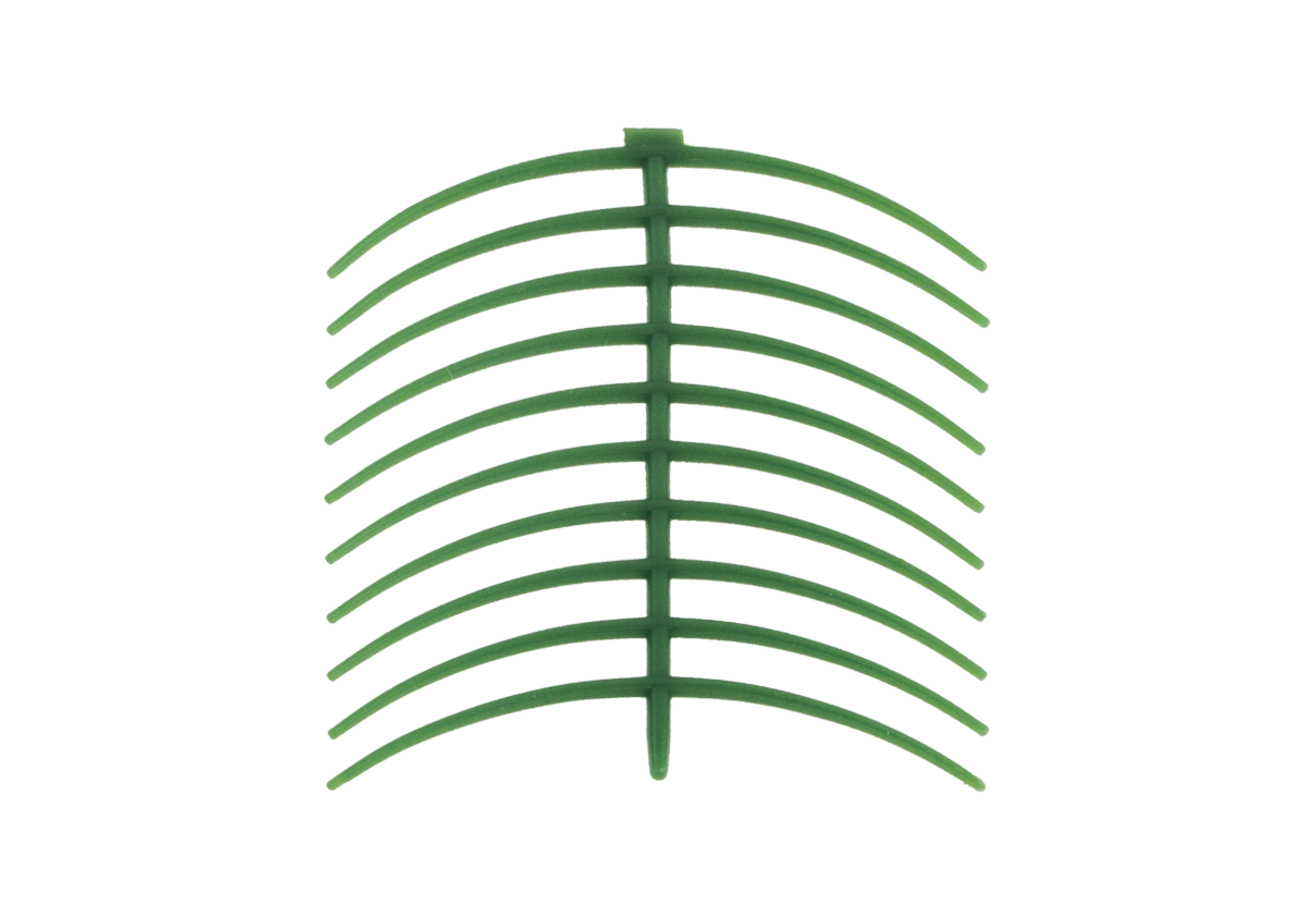 S-U-WACHSSCHABLONEN RK, Ringklammer gebogen, 10 Tafeln, 200 Stück