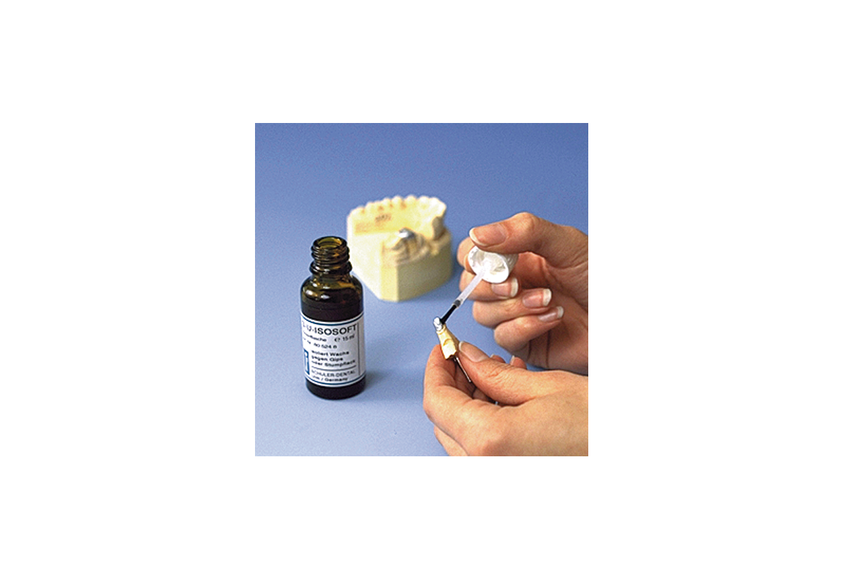 S-U-ISOSOFT Anwendung, Pinselflasche