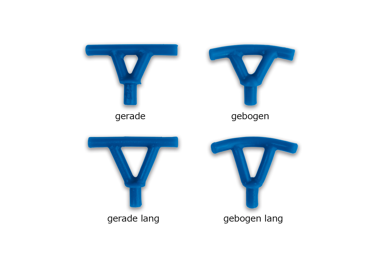 S-U-GUSSKANÄLE, triangelförmige Gussbalken