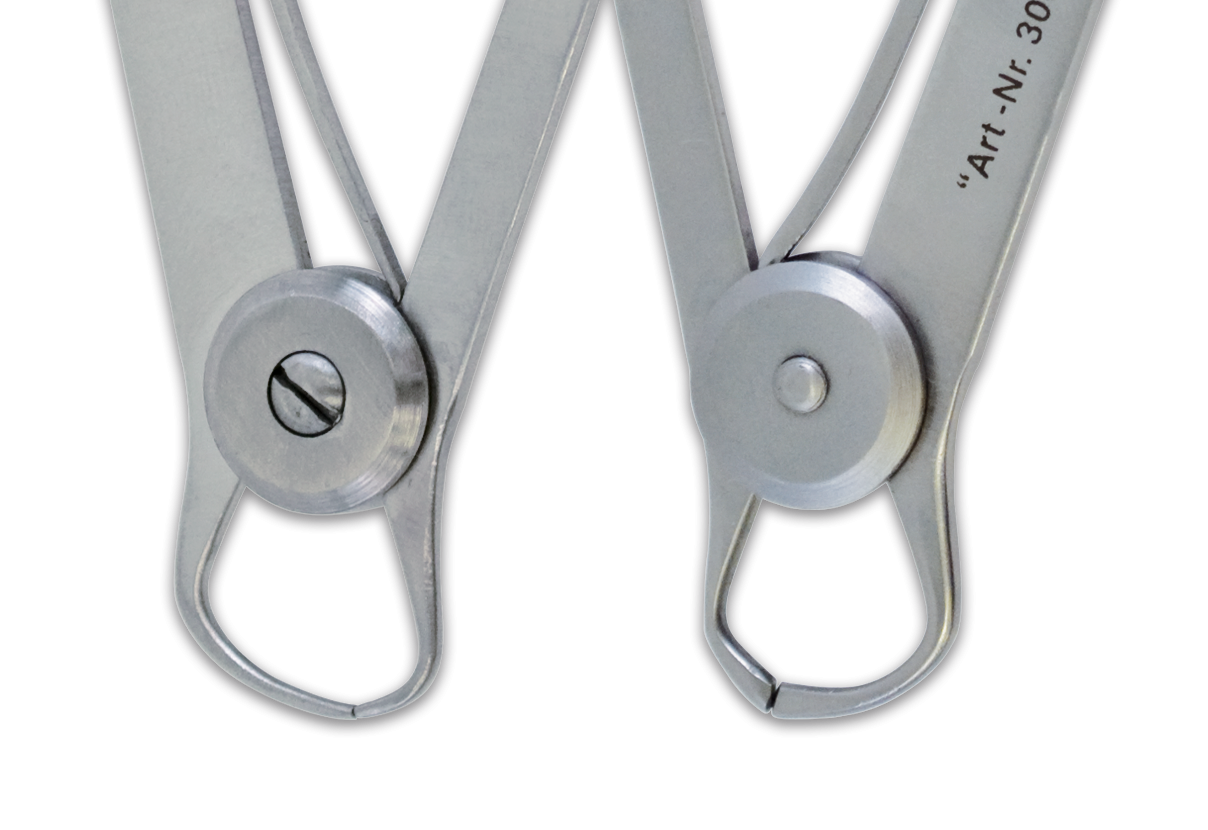 S-U-IWANSON Vergleich der Messspitzen Metall Wachs