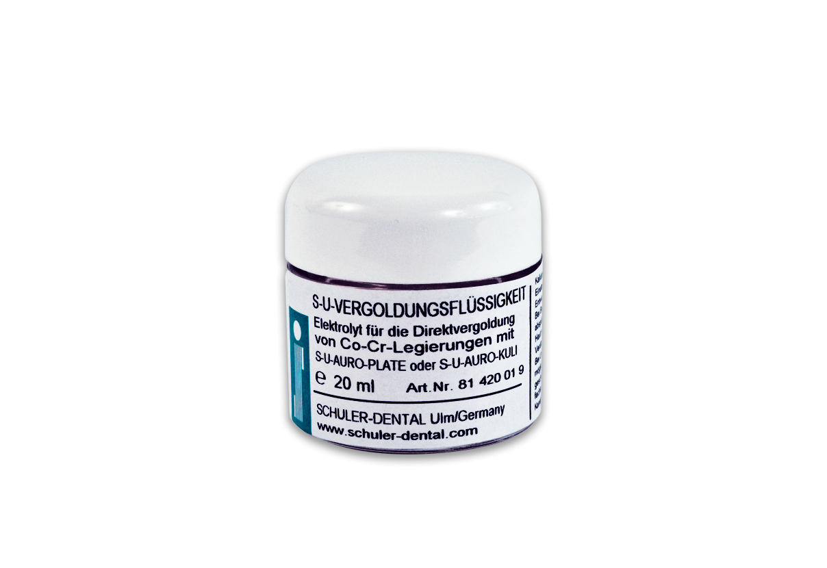 S-U-VERGOLDUNGSFLÜSSIGKEIT, 20 ml