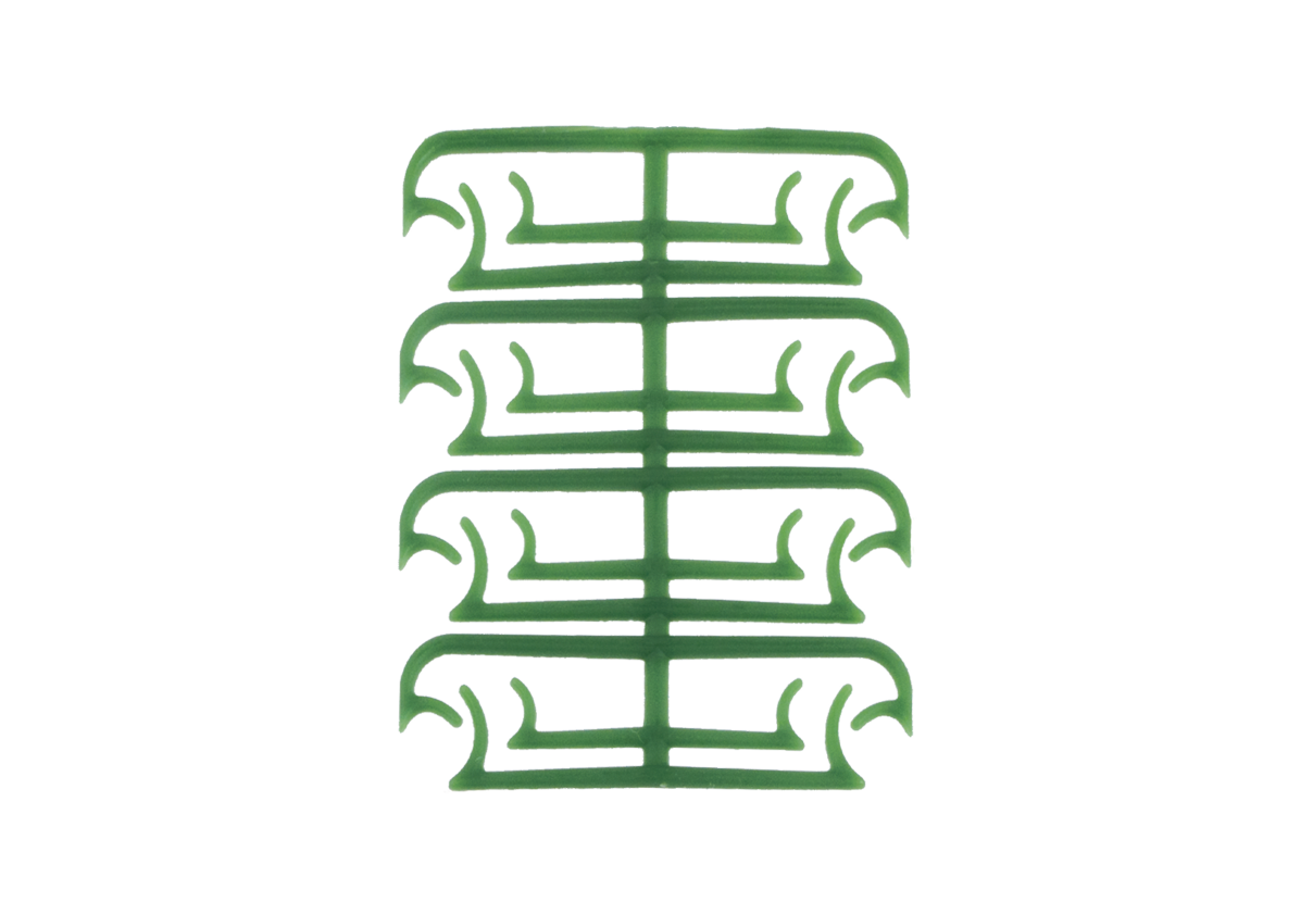S-U-WACHSSCHABLONEN TK III, Klammer gestielt, 10 Tafeln, 240 Stück